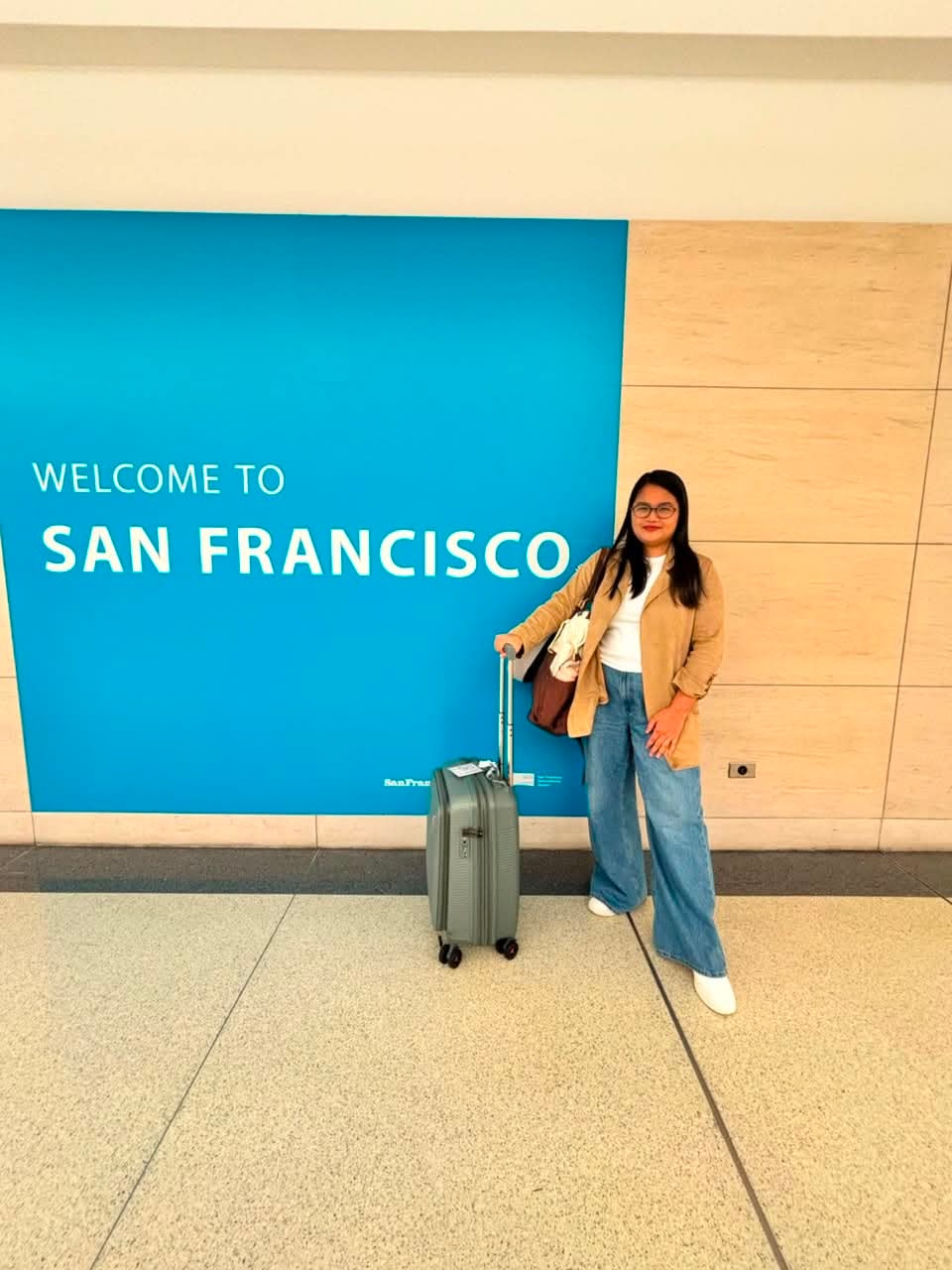 CrossBorder teacher arriving at San Francisco airport