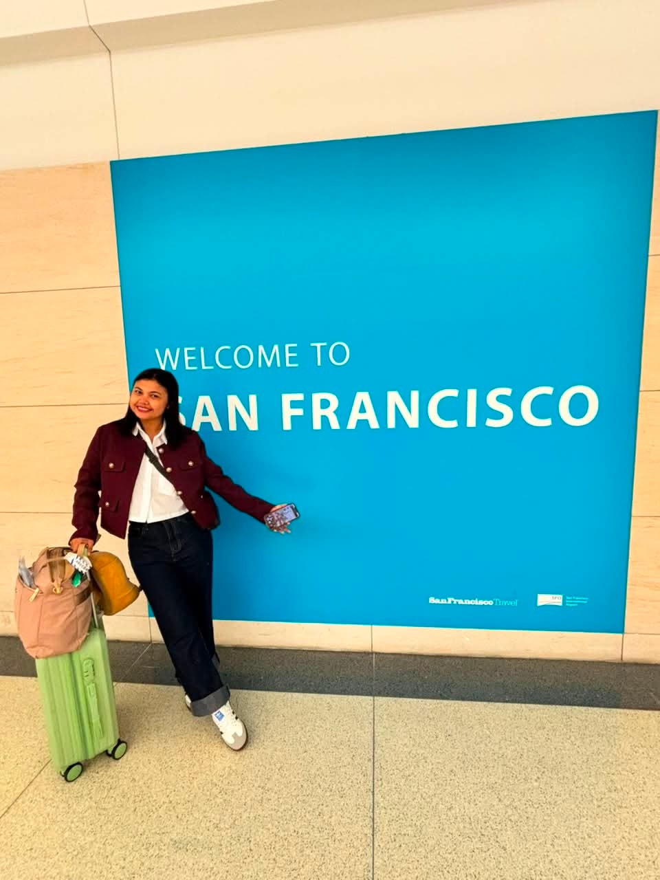 CrossBorder teacher at San Francisco airport
